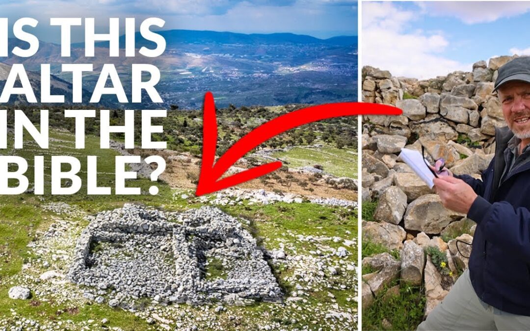 Exploring Joshua’s altar in Israel